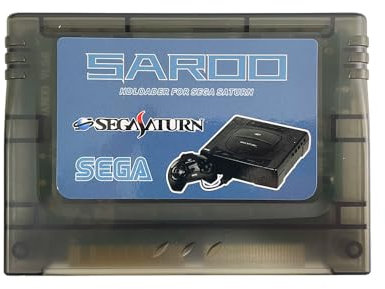 SAROO SS HD Loader Lecteur de Jeu Cartouche Lecture Rapide Support SD TF Menory Cartes Jouer à des Jeux sans CD pour Saturne avec Jeux 128G (SAROO avec carte 128G)