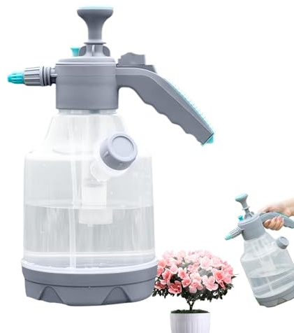 Gartenpumpen-Sprühgerät: Handpumpe, Wasserflaschensprüher, Messbecher von Mister für tragbare Pflanzen zum Waschen von Hofautos, Reinigungsarbeiten an der Luft