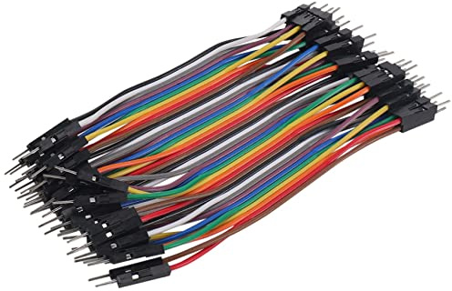 Rastapulz 40x 10cm Breadboard Steckbruecken Drahtbruecken Stecker Male to Male Jumper Wires Kabel