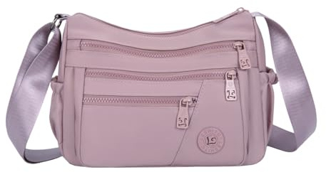 YUGSHNKFC Geräumige Umhängetasche für Mütter, mehrere Taschen, leichte Umhängetasche, reisetauglich, verstellbarer Riemen