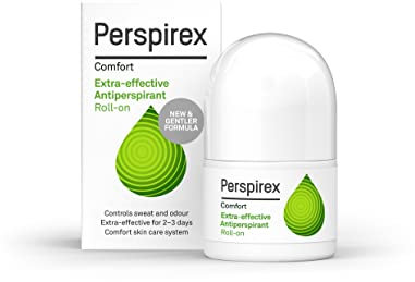 PERSPIREX Extra Strength Antiperspirant Roll On COMFORT 20ml - Fresh Scent 3+ days Odour Protection, Perspirex is an extra strength deodorant brand