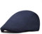DORRISO Herren Flache Kappe Vintage Schirmmützen Herren Schiebermütze Driving Cabbie Fahrhut Newsboy Cap Reise Freizeit Urlaub Flat Cap Blau B