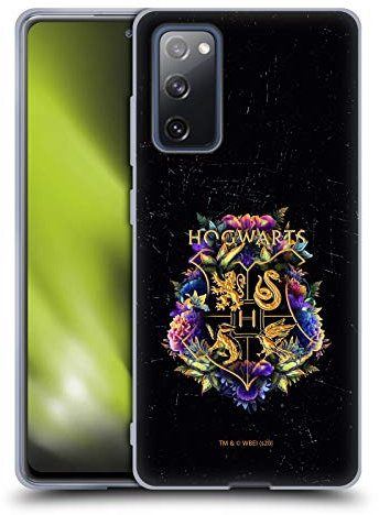 Head Case Designs Offizielle Harry Potter Hogwarts Wappen 1 Deathly Hallows XXXI Soft Gel Handyhülle Hülle kompatibel mit Samsung Galaxy S20 FE / 5G