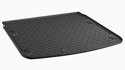 AROBA GL1119 Design Kofferraumwanne kompatibel mit Audi A5, S5 Sportback 8T BJ. 10.2011-8.2016 Kofferraummatte passgenau erhöhter Rand schwarz