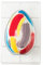 Decora 0050164 Stampo Professionale per Uovo di Cioccolato con Base Piatta, In Policarbonato, 1 Cavità, 135 X 205mm, Ideale per Realizzare un Uovo Lucido, Design Professionale, Made in Italy