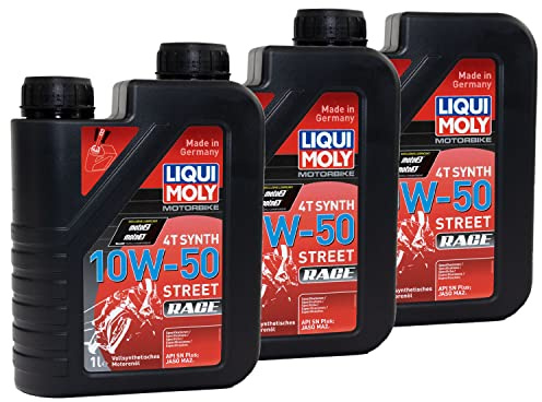 Motoröl Motor Öl LIQUI MOLY Street Race 10W-50 3 X 1 Liter