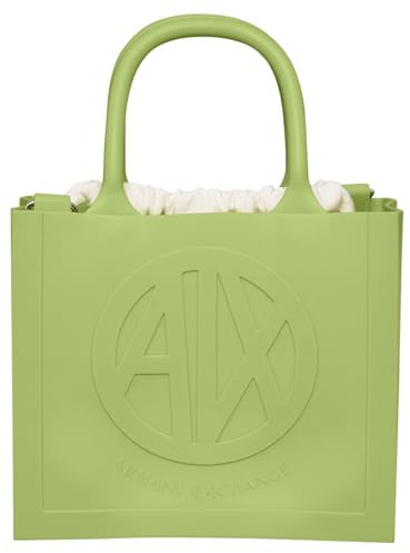 Armani Exchange Women's Bubble Bag Tote S, Agave