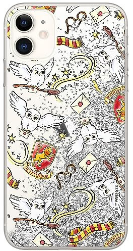 ERT GROUP Handyhülle für Apple iPhone 11 Original und offiziell Lizenziertes Harry Potter Muster Harry Potter 249 optimal an die Form des Handy angepasst, mit Glitter Overflow Effekt