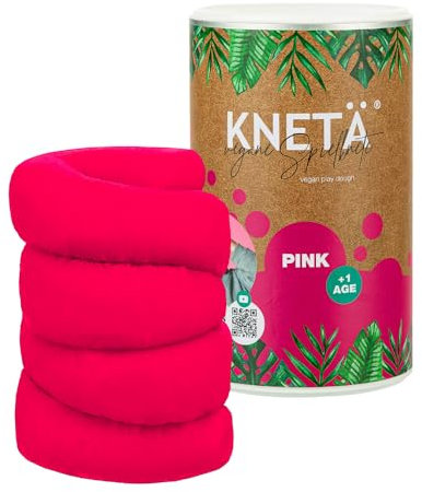 KNETÄ XXL Papierdose (1.000g) - Vegane Spielknete für Kinder ab 1 Jahr I Made in Germany (PINK)