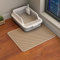 ERHAOG Tapis Litiere Chat - 45 * 30 cm Tapis de LitièRe pour Chat - Eva Tapis ImperméAble à Double Couche Contrôle Litière, Tapis Litiere pour Bac à LitièRe Chat et Toilette Chat