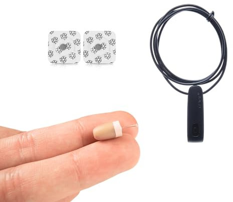 CooMax Auricolari Spia Bluetooth Nascosto Vip Pro Auricolare Invisibile Microfono in Cavo Telefono per Esami - Mini Cuffia Spia Invisibili Piccolo (Auricolari Spia Vip Pro SuperMini Beige BT MI)