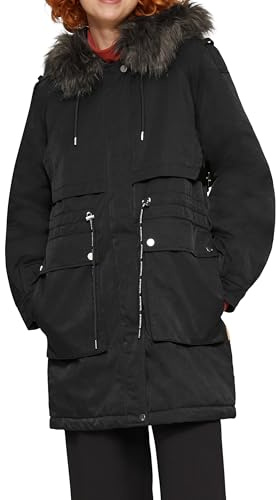 QS Gefütterter Parka mit abnehmbarem Kunstfell