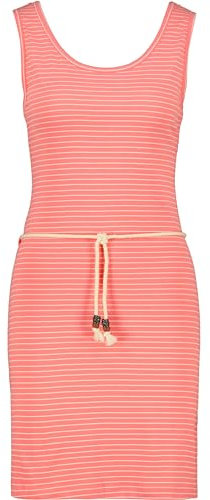 ALIFE and Kickin JenniferAK Z Sleeveless Dress Damen Sommerkleid, Kleid Ocean Coral XL