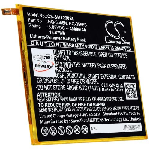 Akku für Tablet Samsung Galaxy Tab A7 Lite 8.7 2021, 3,85V, Li-Polymer