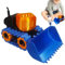 Bulldozer Spielzeug, -Druck, Baufahrzeuge, -Druck, Bulldozer Form, Ornament, Spielzeug, mobiles Fahrzeug | LKW-Figuren mit Frontlader zum Sammeln für