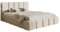Selsey Bett Polsterbett 180 x 200 cm Hydrophobe Chenille Cloudy Hellbeige