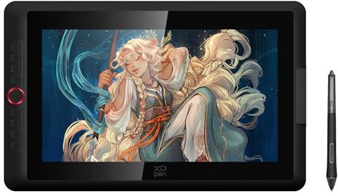 XPPen Tablette Graphique, Artist 15.6 Pro V2 (MD160FH) Tablette Graphique Dessin avec Écran,16K(16384) Niveaux de Pression, 8 Raccourcis Personalisables, Compatible avec Windows Android