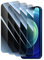 Fynorao 3 Stück Sichtschutz Panzer Schutz Glas für iPhone 12/12 Pro, Anti-Spähen Gehärtetes Glas Schutzfolie und Kameraschutz, Panzerglas Displayschutzfolie, 9H Härte, Anti- Kratzer, Bläschenfrei