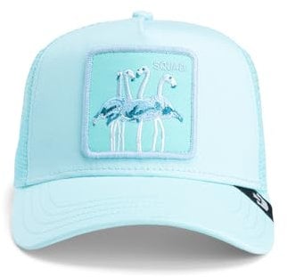 Goorin Bros. Trucker Cap Mirage Squad Light Blue Türkis, Size:OneSize