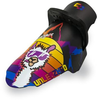 Unleazhed Schraubbares Schutzblech | M01 Bolt On Mudguard | Für Fox 34*,36*,38 | Rockshox Zeb, Domain, Lyrik, Pike (Beschreibung beachten) | Made in Germany