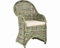 Esszimmer-Sessel Rattan Rattan Korbsessel Esszimmerstuhl Korb Sessel Korbstuhl mit Armlehne Flechtsessel (mit Polster, Jungle)