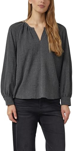 s.Oliver Elastische strukturierte Bluse mit weitem Arm