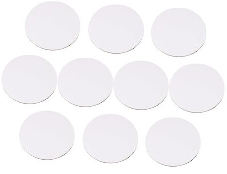 HOMSFOU 2 Sätze Rundes Malbrett Baumwolle Teiliges Für Ölmalerei Einfach Zu Verwenden Für Künstler Studenten Und Hobbyisten Hohe Und Textur 10 Stück * 2