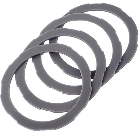 4 juntas for licuadora 182341-000-842, compatibles con licuadoras Oster Pro 1200, anillo de sellado de silicona.