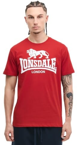 Lonsdale Herren-T-Shirt, Normale Passform mit Rundhalsausschnitt | Straßenbekleidung T-Shirt,lässiges T-Shirt aus weicher,gekämmter Baumwolle,leichtes & bequemes T-Shirt für Sport & den Alltag
