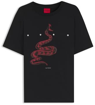 T-Shirt Aus Baumwoll-Jersey Mit Breitem Logo