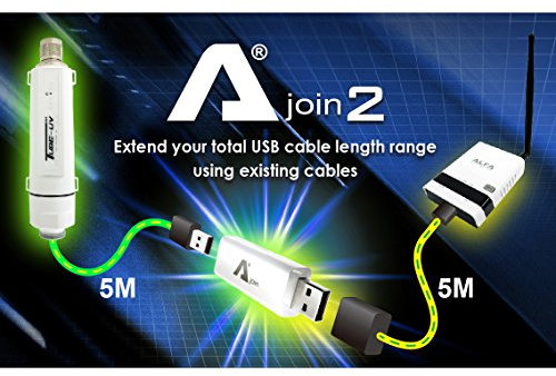 Solwise USB Extension Adapter Cable Joiner