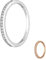 Treuheld® | Schmaler Ring aus 925 Sterling Silver | in Silber mit Zirkonia - Kristallen | Ringgröße 52 | Breite 1,8mm | Damen | Vorsteckring