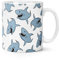 Shark Pattern 10oz Mug Cup