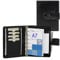 ALMADIH Leder A7 Terminplaner Kalender 2025 2026 Notizblock Premium Rindsleder SCH in Geschenkbox – Ledermappe Mappe Schreibmappe Organizer Terminkalender Ringbuch Pocket Kompakt (A7 Term schwarz)