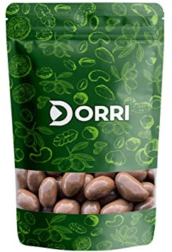 Dorri - Milk Chocolate Brazil Nuts 1kg | Premium, Whole Brazil Nuts, Natural, Fresh, and Milk Chocolate-Covered Gourmet Treats, Party Snack, Chocolate Gifts (Available from 100g to 3kg)