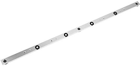 Barra de inglete de riel de 650 mm, barra de inglete de riel de aleación de aluminio, barra deslizante, sierra de mesa, calibre de mitre, herramienta de trabajo de madera, piezas de hojas de sierra,