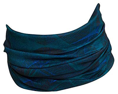 Hilltop Multifunktionstuch, Motorrad Halstuch, Kopftuch, Bandana, Schlauchtuch, Cooles Design in Trendfarben, für Damen und Herren, Farbe/Design:Blue Networks