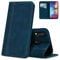 AKABEILA Case for Samsung Galaxy A20E Premium Leather Flip Wallet Case with Magnetic Closure Kickstand Card Slots Folio Phone Case Cover Protective Shockproof Blue