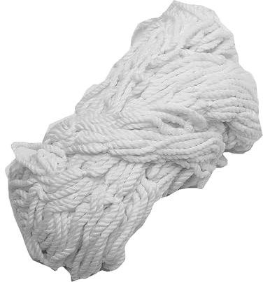 Cyrank Fußballnetz, Fussballtore für Garten Kinder, Fußballtor Kinder, 12x6 Fußball Tornetz Ersatznetze, Kinder-Fußballnetz, passend für 6' X 4', 8' X 6', 12' X 6', 24' X 8' Tornetz