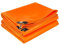 GXYAWPJ- PVC Orange Flammhemmende Abdeckplane Super Wasserdicht Kann für Verwendet Werden Außen Gerüst Schattierung Langlebige Anti-Sun-Mehrzweckplane 555g/㎡(Size:10×12m)