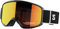 Salomon Aksium 20 S Unisex-Brille Ski Snowboarden, Tolle Passform und Komfort, Haltbarkeit und Hervorragender Augenschutz, Schwarz, Einheitsgröße