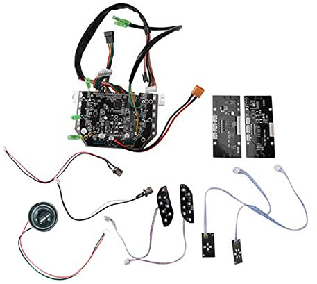 JUSTZHIQIANG 6.5/8/10 Zoll 2 Räder Selbstausgleichender elektrischer Roller-Teilen Hoverboard-Motherboard-Kontrollplatine (Color : Black)
