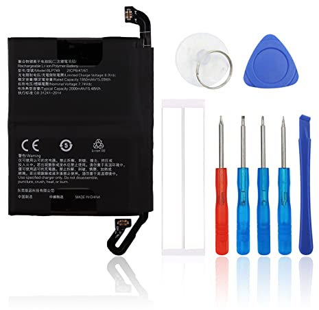 SwarKing Batería de repuesto compatible con Realme X2 Pro BLP749 con kit de herramientas