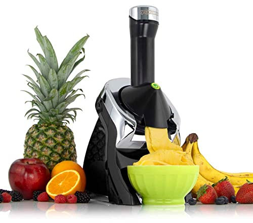 HHORB Machine à crème glacée électrique Tout-en-Un Manuelle Machine à crème glacée aux Fruits électrique Domestique Mini sorbetière Machine à crème glacée Automatique aux Fruits pour Enfants Machine