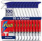 Flash Multi Purpose Bleach Cleaning Spray, For Hard Surfaces, Kitchen Cleaner Sprays, 8 L (800ML x 10)