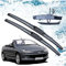 Scheibenwischer für Peugeot 206 206+ 206sw 206cc 2001-2006 Zubehör Auto Frontscheibenwischerblätter Bürsten UJ Hook 2002 2003 2004 2005