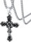 FaithHeart Edelstahl Jesus Kreuz Kette für Herren Männer Religiöser Kruzifix Anhänger Halskette mit Geschenkebox für Geburtstag Weihnachten…