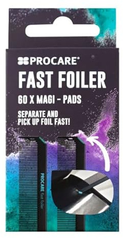 Procare Fast Foiler Magi-Pad (x60) - 60x Magi-Pads for Procare Fast Foiler Pin Tail Comb Range. Pick Up Foils with the Magi-Pads Comb Attachments. Perfect Hair Comb & Hair Foil Accessories.