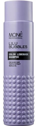 MONÉ PROFESSIONAL Shampoo professionale per capelli decolorati biondi - Cheratina - Rivitalizzante del colore e della luminosità, rinforzante e protettivo - Non viola - 300 ml