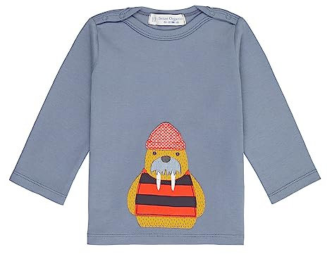 Sense Organics Shirt Langarm Walross, 80